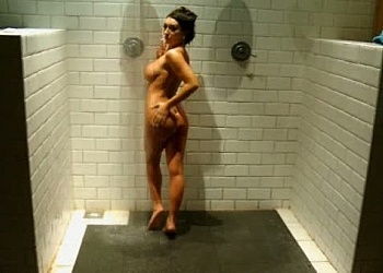 Charlie C Naked In The Shower