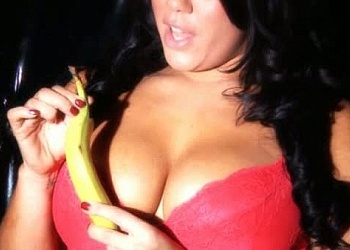 Dani O'neal Sucking On A Banana